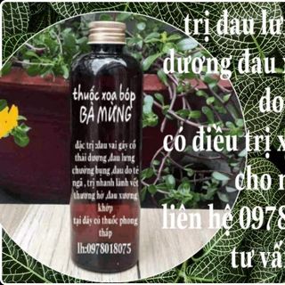 thuốc xoa bóp bà mừng