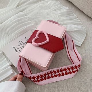 Kèm Nơ Túi Nữ Đeo Chéo Chữ LOVE Ngọt Ngào Sang Trọng D633