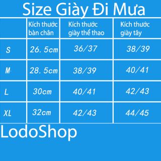 Bọc giày đi mưa ống cao - ủng đi mưa cao su dẻo