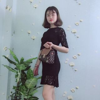 Đầm Ren Đuôi Cá Quyến Rũ Tay Lỡ Cao Cấp - TP1227B