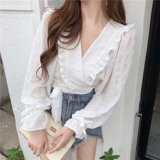 Áo kiểu bèo điệu đà