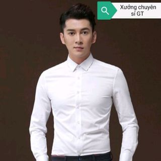 Sơ Mi Trơn Nam Lụa Cotton Mềm Mịn Cao Cấp
