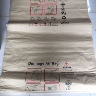 Túi Khí Chèn Hàng Container size 80x120cm và 100x180cm Túi giấy Kraft