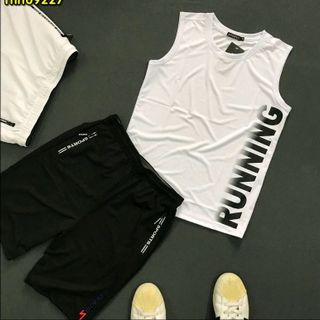 bộ áo ba lỗ thể thao nam