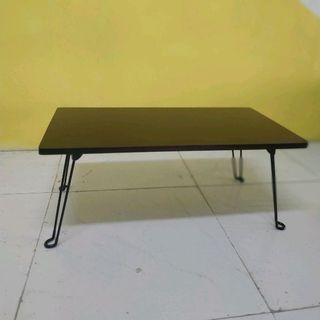 bàn gập gọn gỗ tự nhiên màu óc chó 4080 18mm cao 30cm