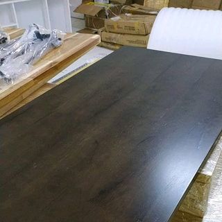 bàn gập gọn gỗ tự nhiên màu óc chó 4080 18mm cao 30cm