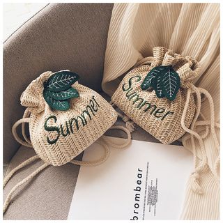 Túi Mini dạng cói dây rút mùa hè siêu xinh D333