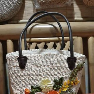 Bóp nữ túi xách handmade mây tre đan