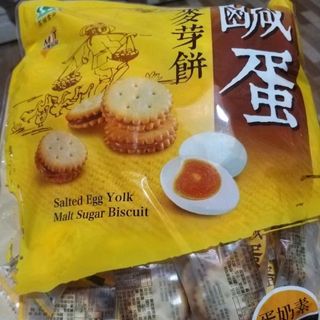 bánh quy trứng muối