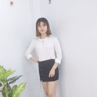 Áo Sơ Mi Cam Đất Phi Bóng Cổ Lọ Cao Cấp - TP1797B