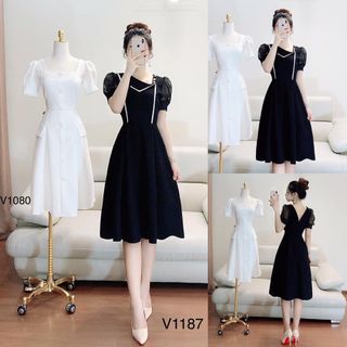 Đầm xòe thiết kế V1187