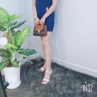 Đầm jean suông cổ V khuyết - TP1733B
