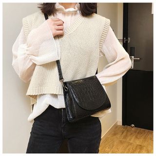 Túi Xách Nữ RETRO Vuông Nhỏ Sang Trọng D204