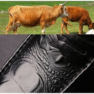 Giày lười nam da bò vân cá sấu đế cao su khâu chắc chắn