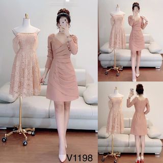 Đầm xòe thiết kế V1198