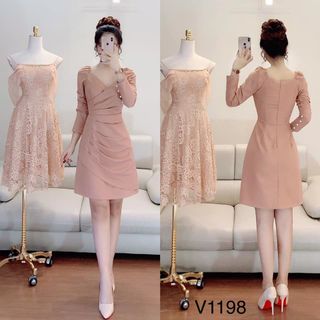 Đầm xòe thiết kế V1198
