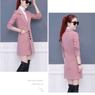 ÁO KHOÁC DẠ VEST PHỐI NÚT