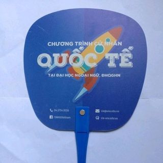 quạt nhựa quảng cáo- quạt pp