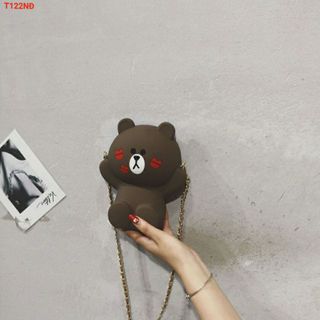 Túi gấu brown nụ hôn
