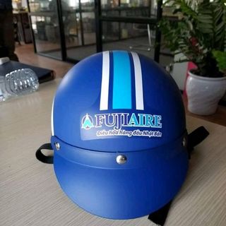nón bảo hiểm quảng cáo- in logo theo yêu cầu