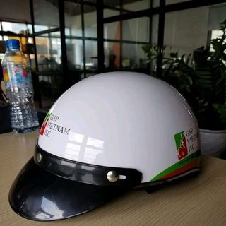 nón bảo hiểm quảng cáo- in logo theo yêu cầu