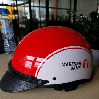 nón bảo hiểm quảng cáo- in logo theo yêu cầu