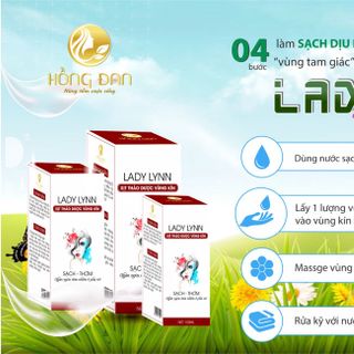 Dung dịch vệ sinh phụ nữ Lady Lynn - Hồng Đan giá sỉ