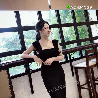 đầm thun gân
