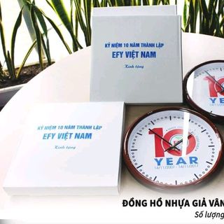 đồng hồ in logo