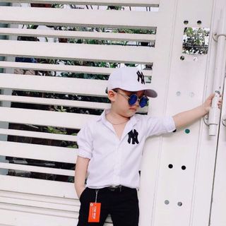 Áo sơmi ngắn dài tay quần lửng quần dài