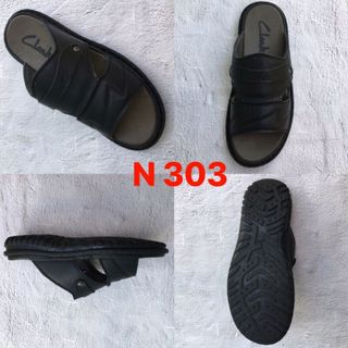 Dép nam cao cấp da bò thật toàn bộ lót êm mềmđế được may cốp xung quanh chắc chắn size 39-43 màu đen nâu bò