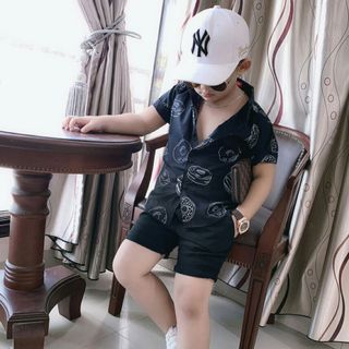 Áo sơmi ngắn dài tay quần lửng quần dài