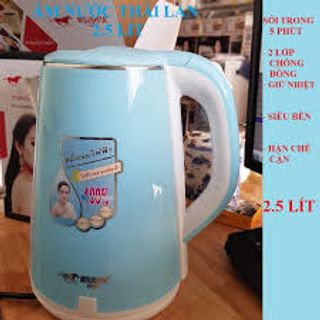 ấm siêu tốc 2 lớp jiplai THÁI LAN 25L