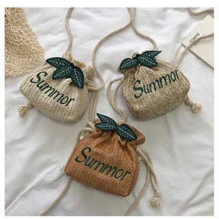 Túi cói đeo chéo siêu xinh