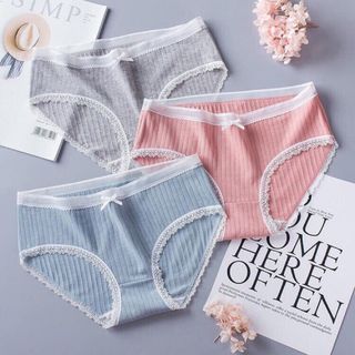 Quần cotton tăm phối ren 5362