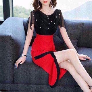 ĐẦM DỰ TIỆC ĐÍNH HẠT CAO CẤP