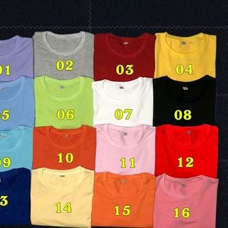 áo thun trơn cotton