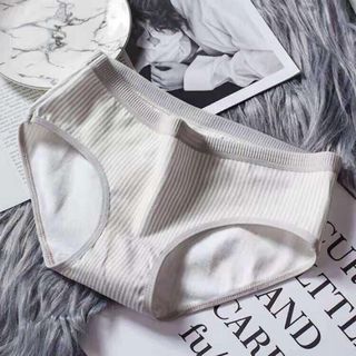 Quần lot cotton kẻ