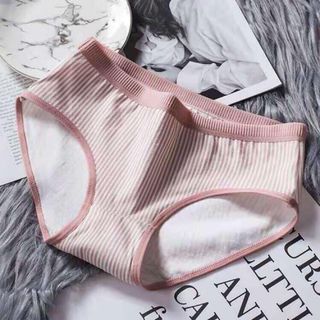 Quần lot cotton kẻ