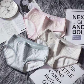 Quần lot cotton kẻ