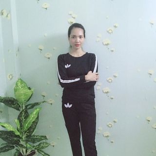 Bộ Thể Thao Đen Dài 2 Sọc - TP1734B