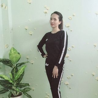 Bộ Thể Thao Đen Dài 2 Sọc - TP1734B