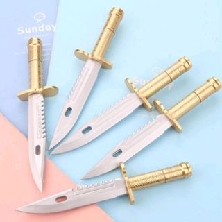 viết mực nước mẫu đẹp hình dao