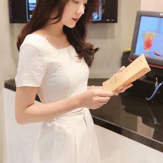Set áo kèm quần ống rộng