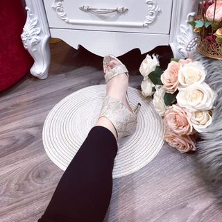 Giày sandal cao gót cao cấp
