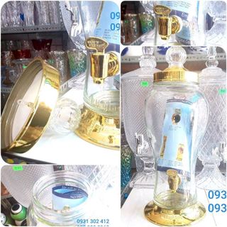 Bình Sâm Thủy Tinh 4L Không Vòi