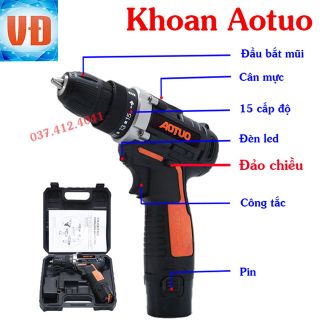 MÁY KHOAN AUTUO 12V 2 PIN