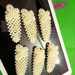 kẹp tóc hạt trai Kẹp tóc hình mới