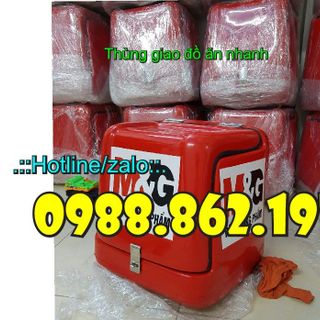 thùng chở hàng sau xe máy tại hà nộithùng giao hàng thùng tiếp thị