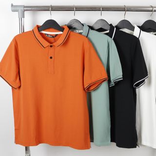 Áo thể thao có cổ chất cotton 4c chính phẩm giá xưởng